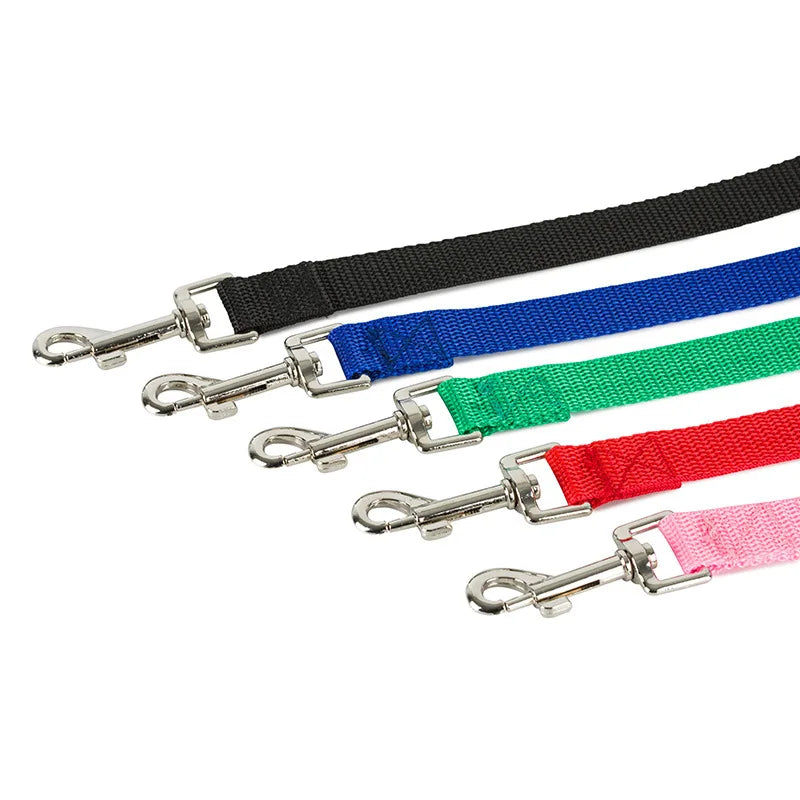 Nylon leash for dogs - 6 colors - 4 Sizes up to 50M
