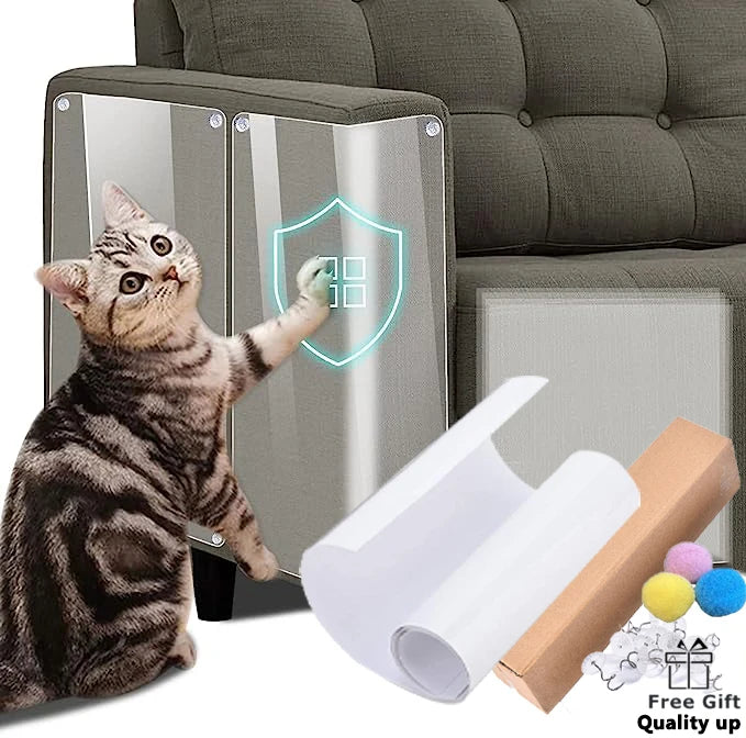 Cat scratching post furniture protective strip (10 pcs) 15cm x 45cm or 30cm x 45cm