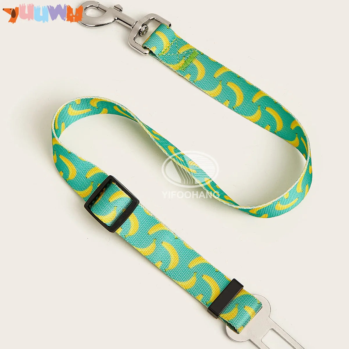 Ceinture de sécurité de voiture design pour chien et chat - 13 coloris