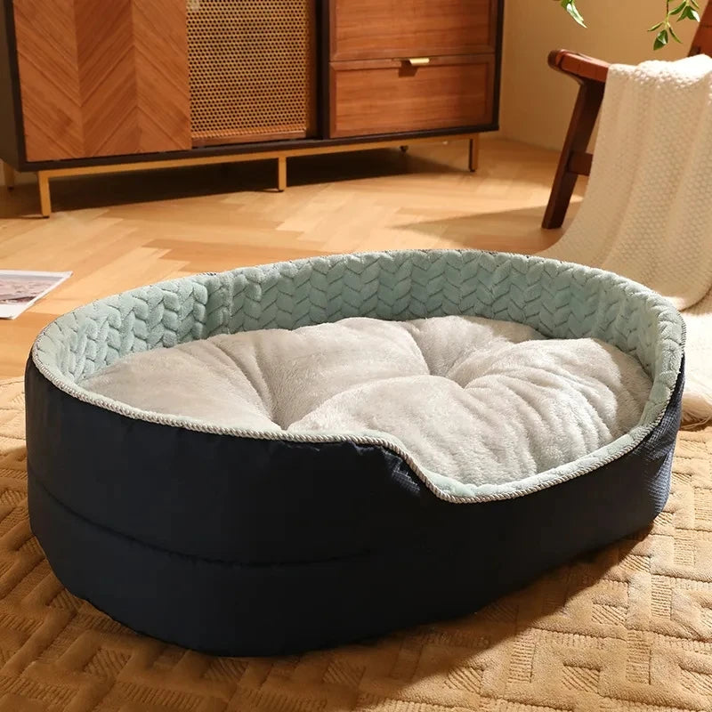 Universal bed for dogs and cats from S-XXL blue