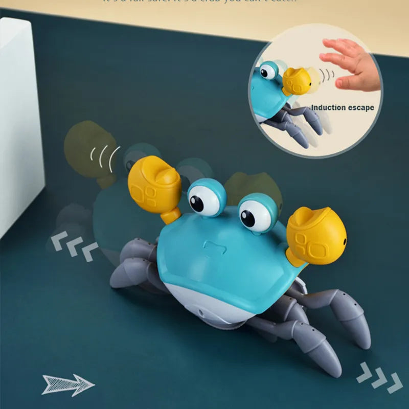 Interactive crab toy for cats - 2 colors